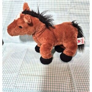 Webkinz Brown Arabian HM101 Horse Sealed Code Tag Attached PC Interactive Toy